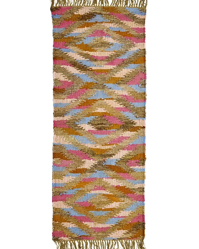 Rice pamuk büyük kilim 65 x 150 cm