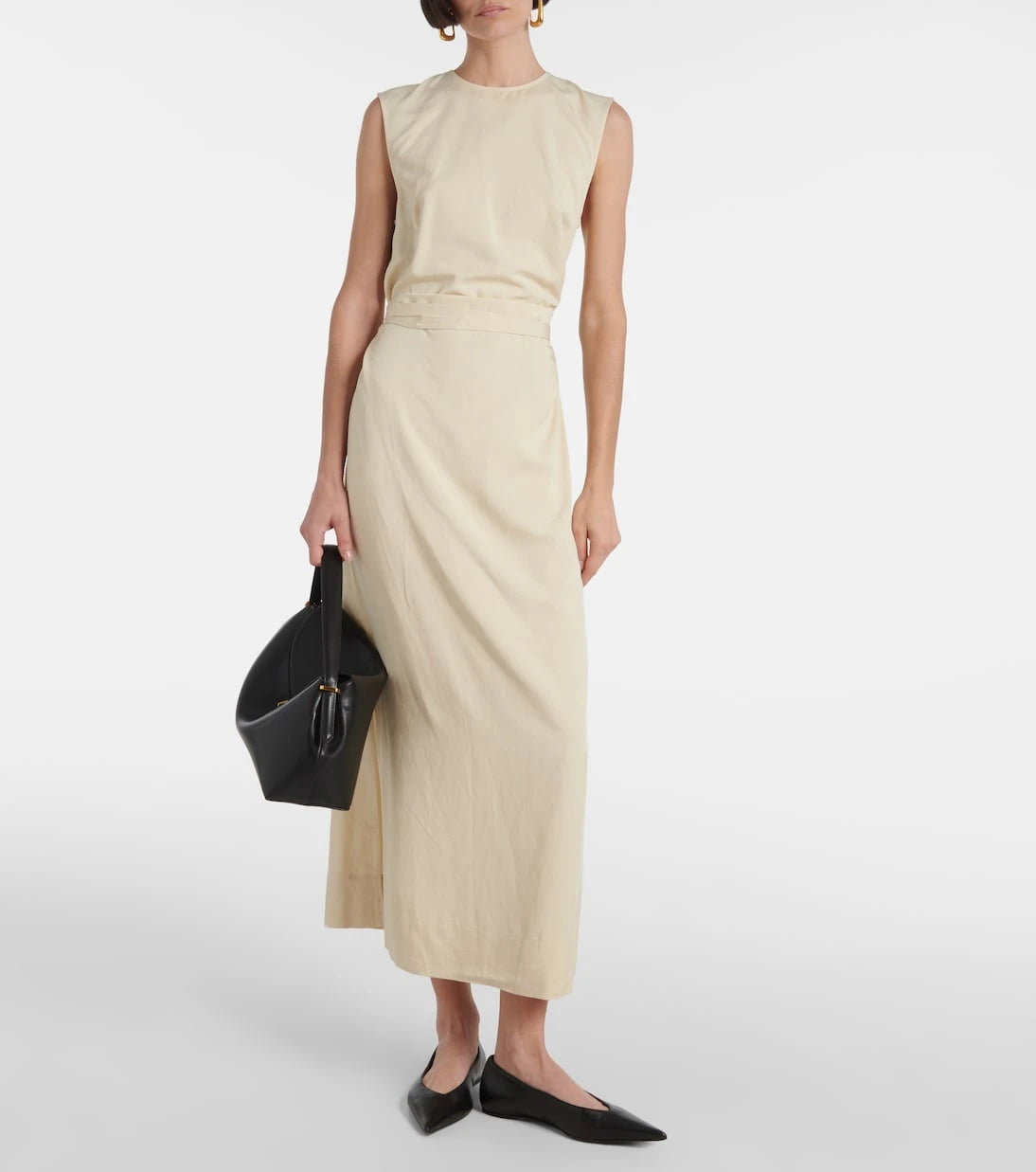Toteme - Tie-detail midi dress