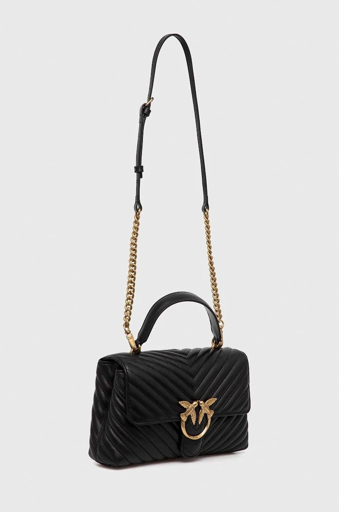 Pinko kadın deri crossbody çanta
