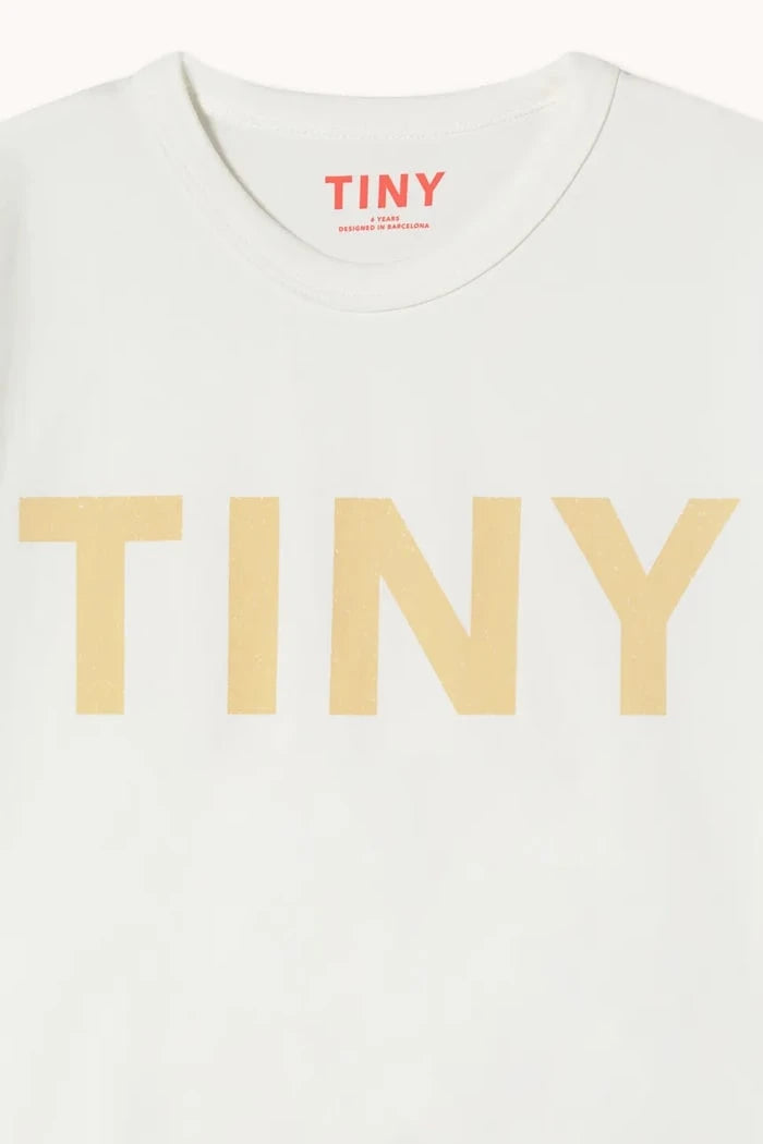 Детска памучна тениска Tinycottons STRIPES LOGO TEE