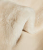 White Shearling Reversible Coat