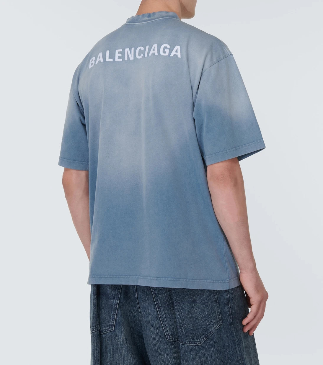 Balenciaga - Logo cotton jersey T-shirt