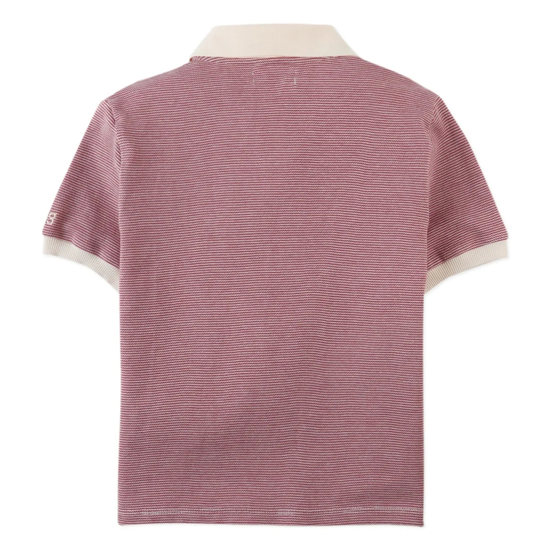 Gingersnaps - Alastor striped polo shirt | Burgundy