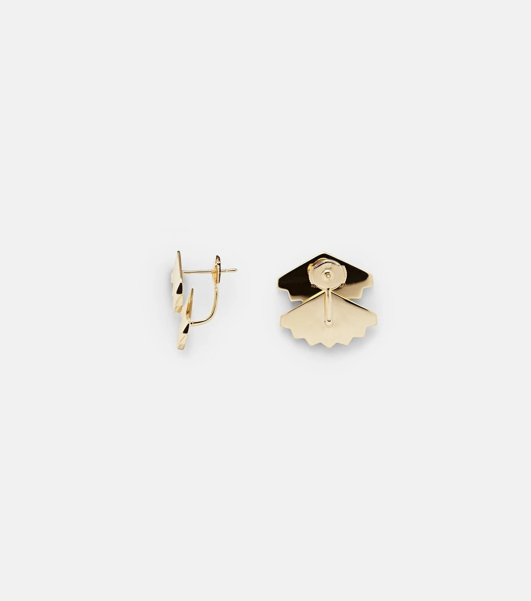 Anita Ko - Fan Large 18kt gold earrings