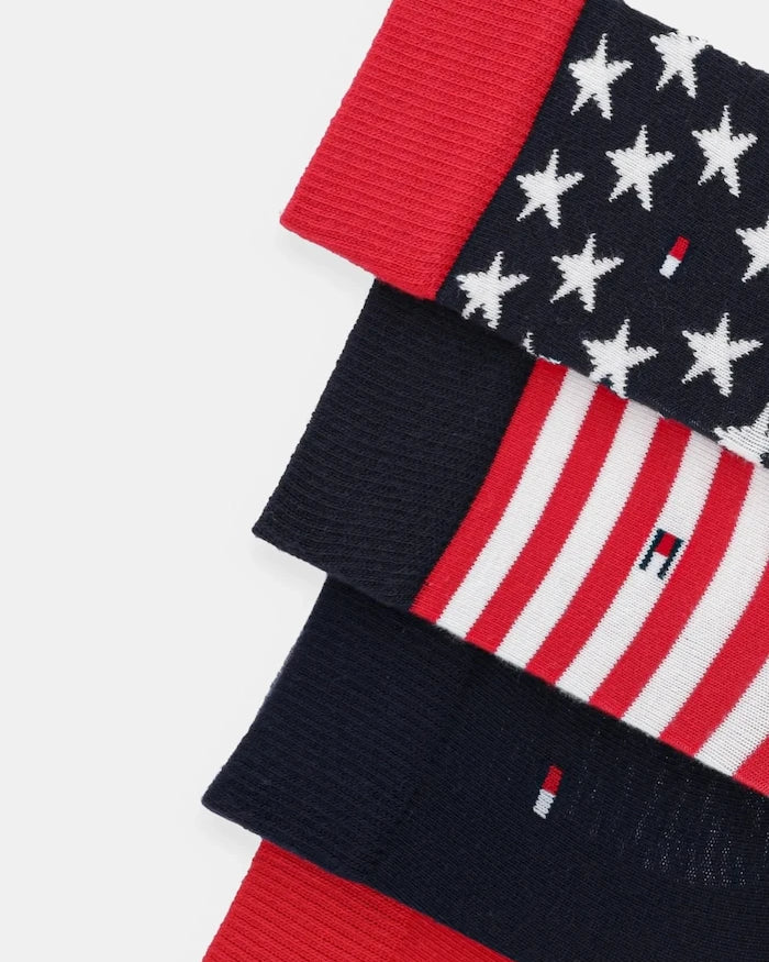 Tommy Hilfiger Çocuk Çorapları (4 Çift)