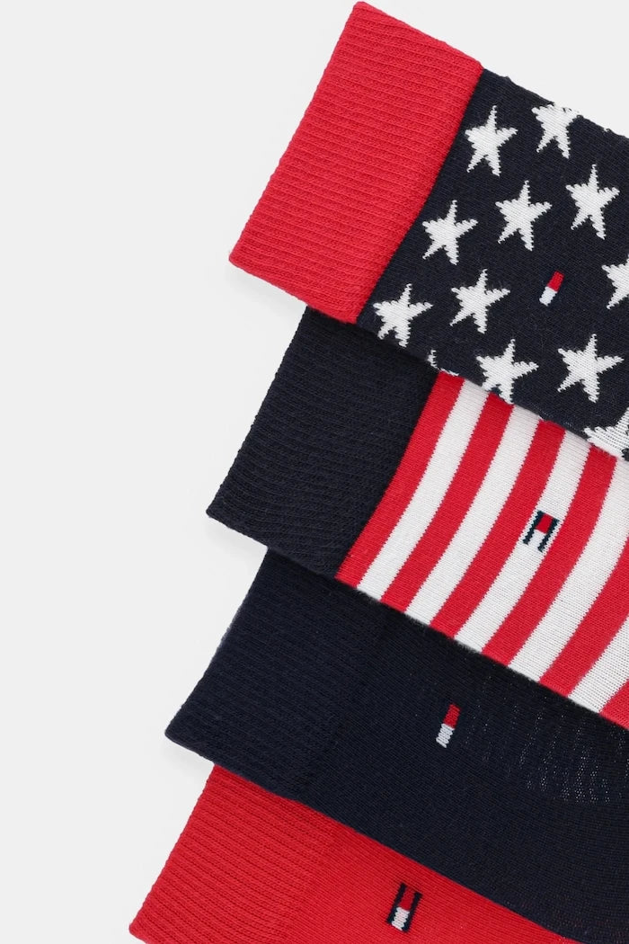 Детски чорапи Tommy Hilfiger (4 чифта)