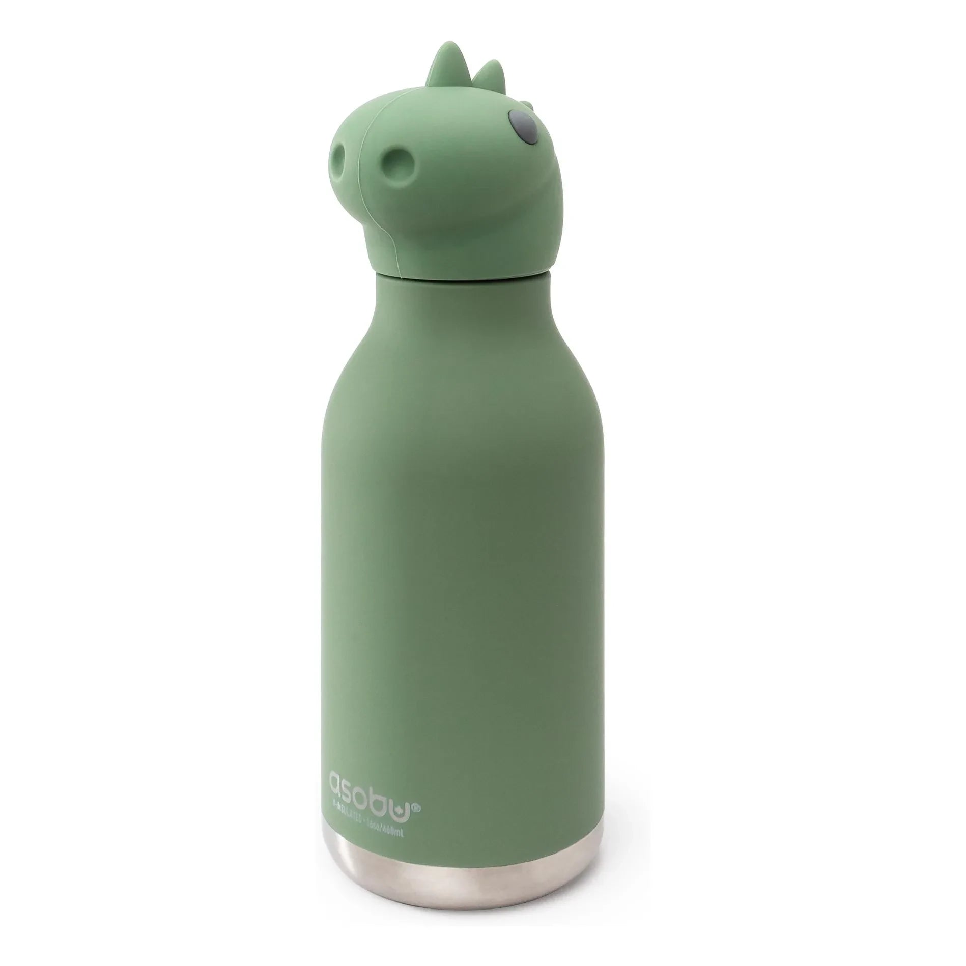 Asobu - Dinosaur stainless steel water bottle | Green