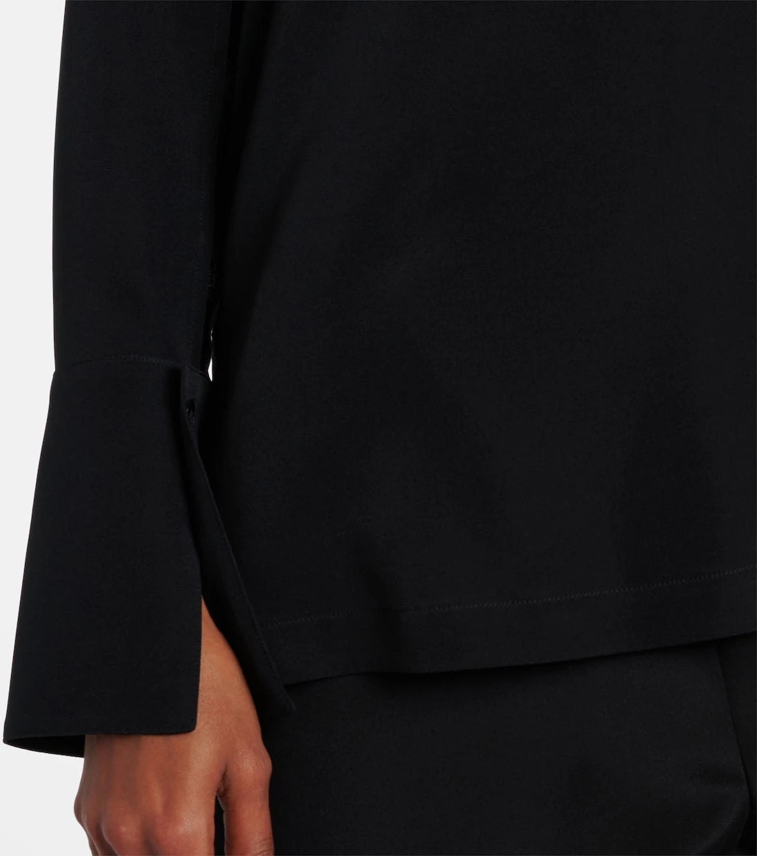 Max Mara - Dover silk-blend cady blouse