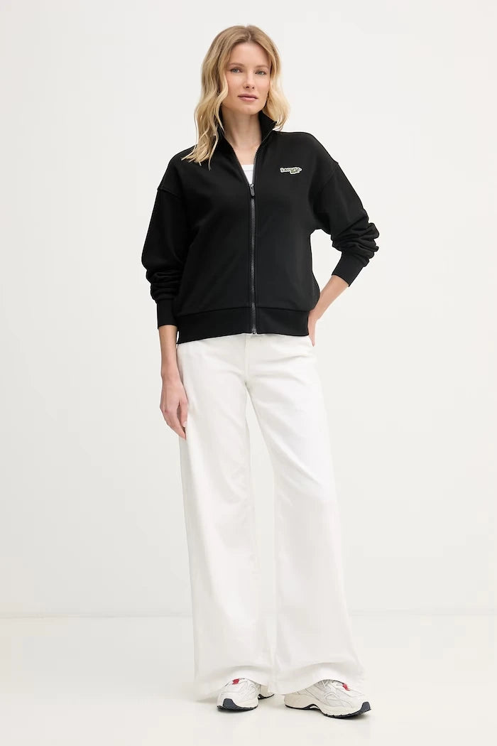 Lacoste суичър с цип дамски с памук