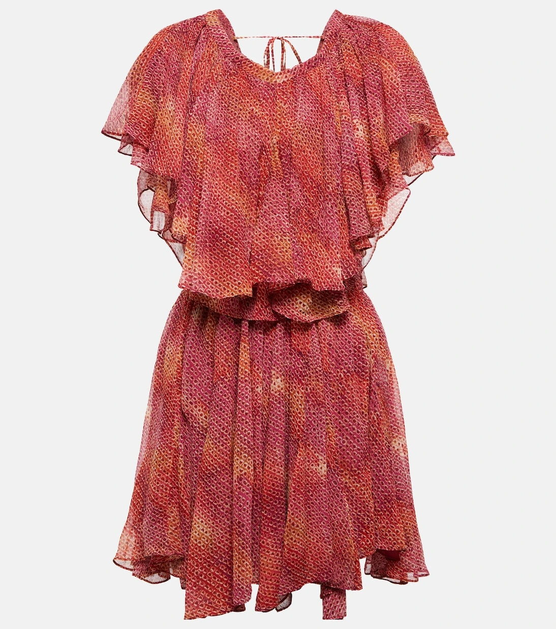 Isabel Marant - Amelie printed silk chiffon minidress