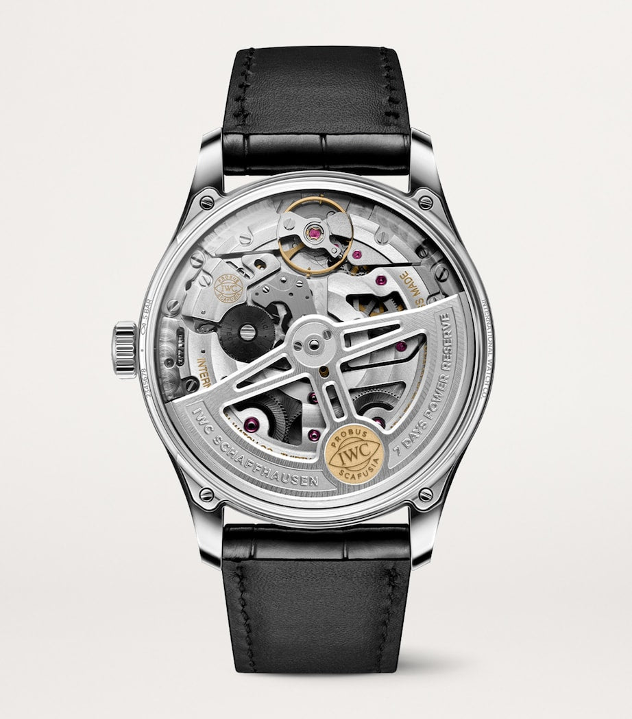 IWC Schaffhausen Stainless Steel Portugieser Automatic Watch 42mm