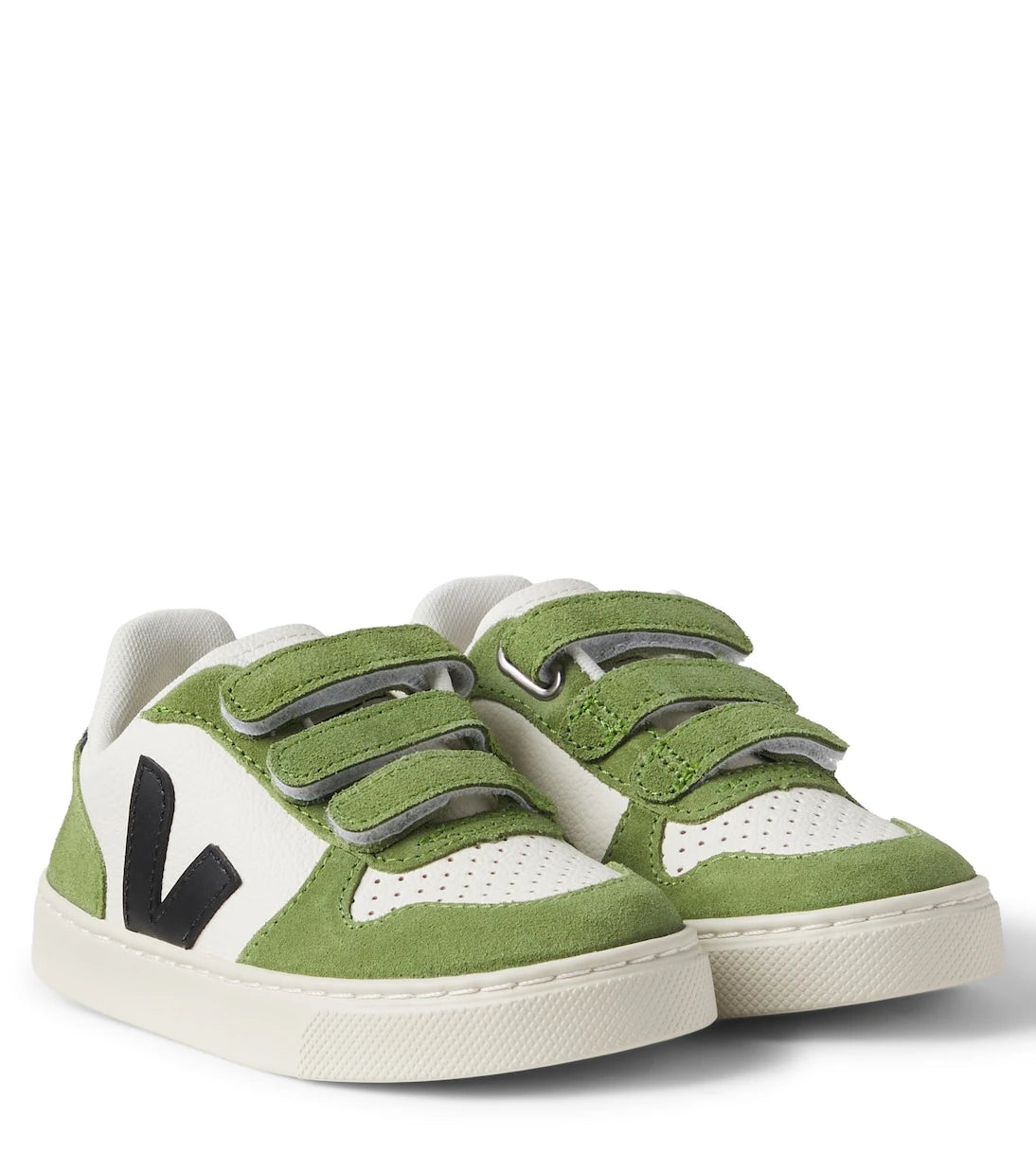 Veja Kids - V-10 leather sneakers