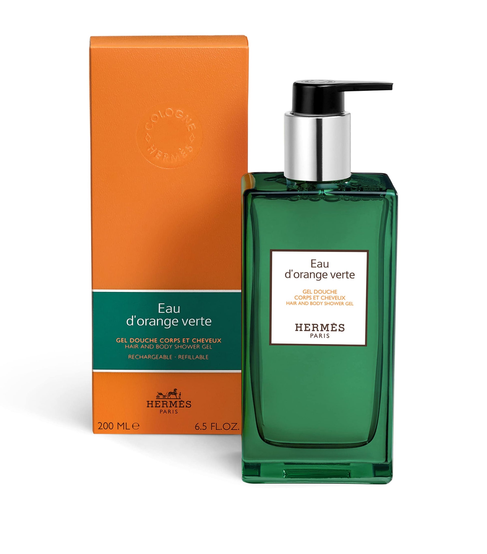 HERMÈS Eau d'Orange Verte Hair and Body Shower Gel (200ml)