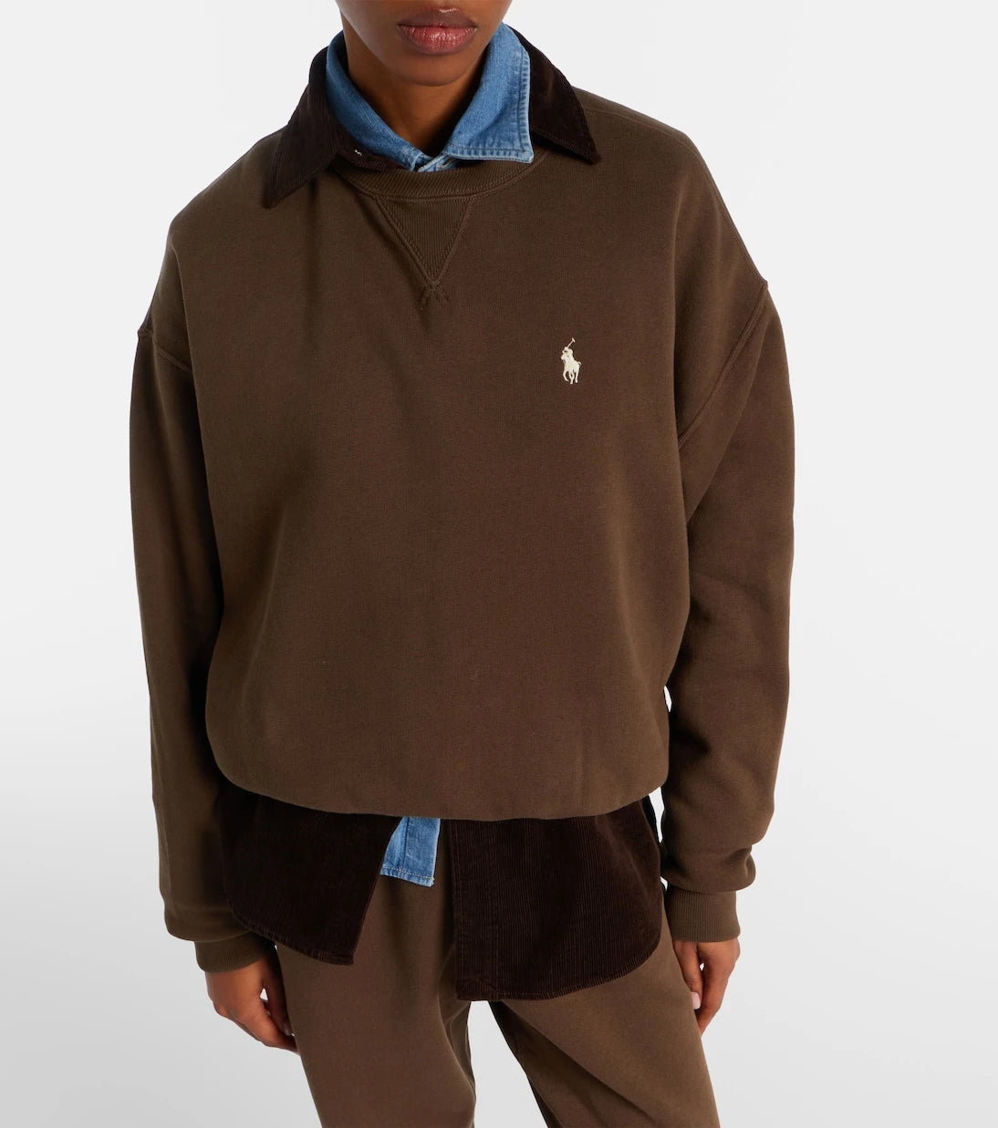 Polo Ralph Lauren - Logo cotton-blend jersey sweatshirt