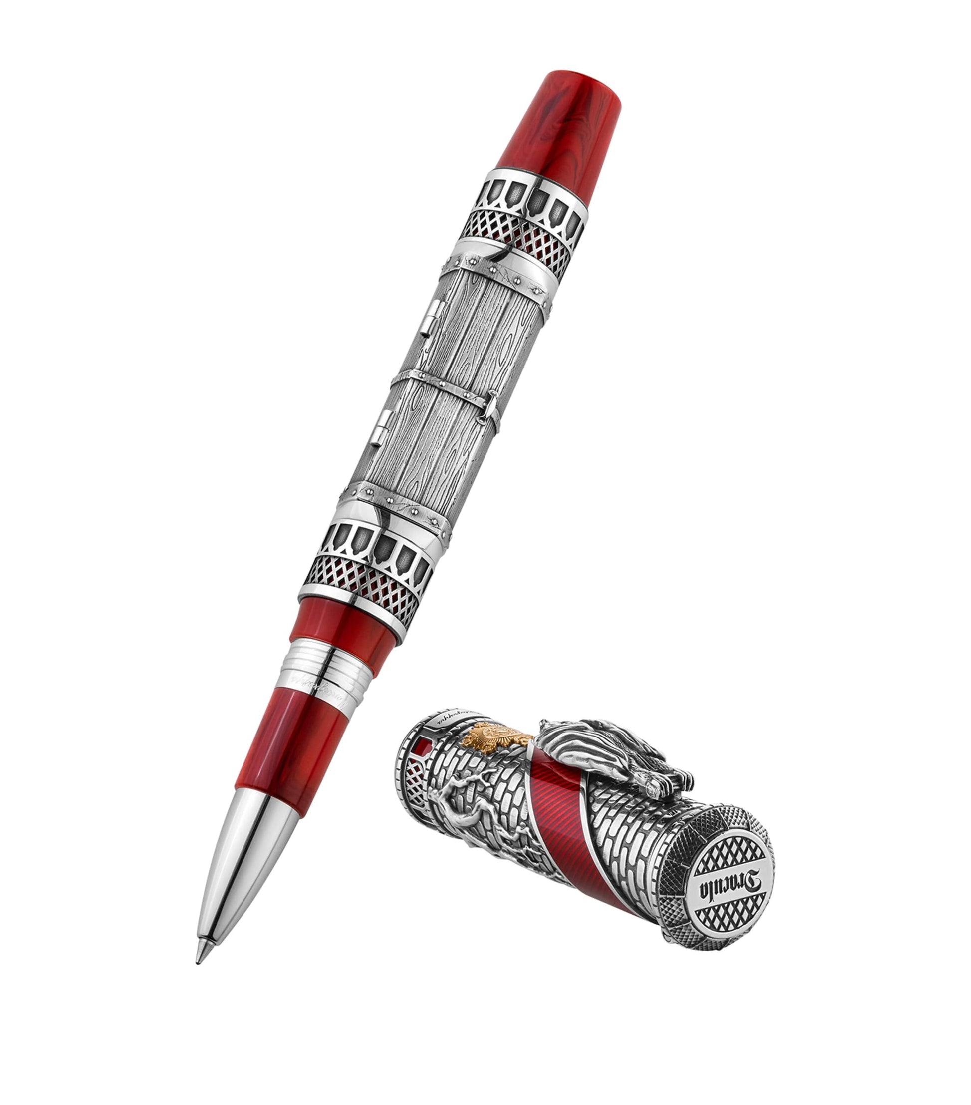 Sterling Silver Dracula Rollerball Pen