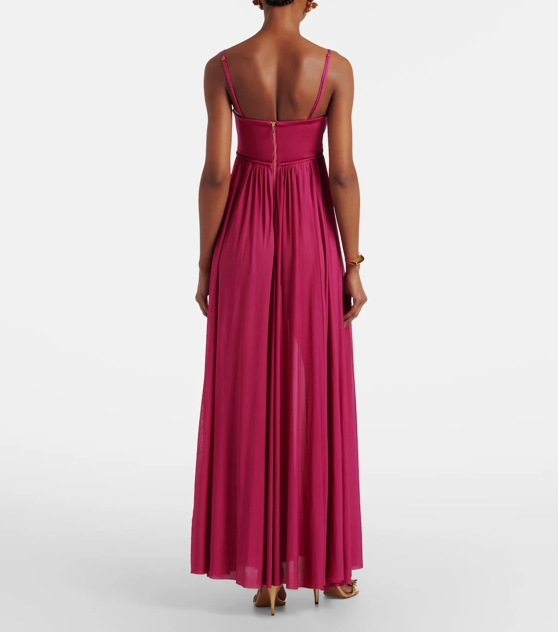 Zimmermann - Luna bandeau jersey gown