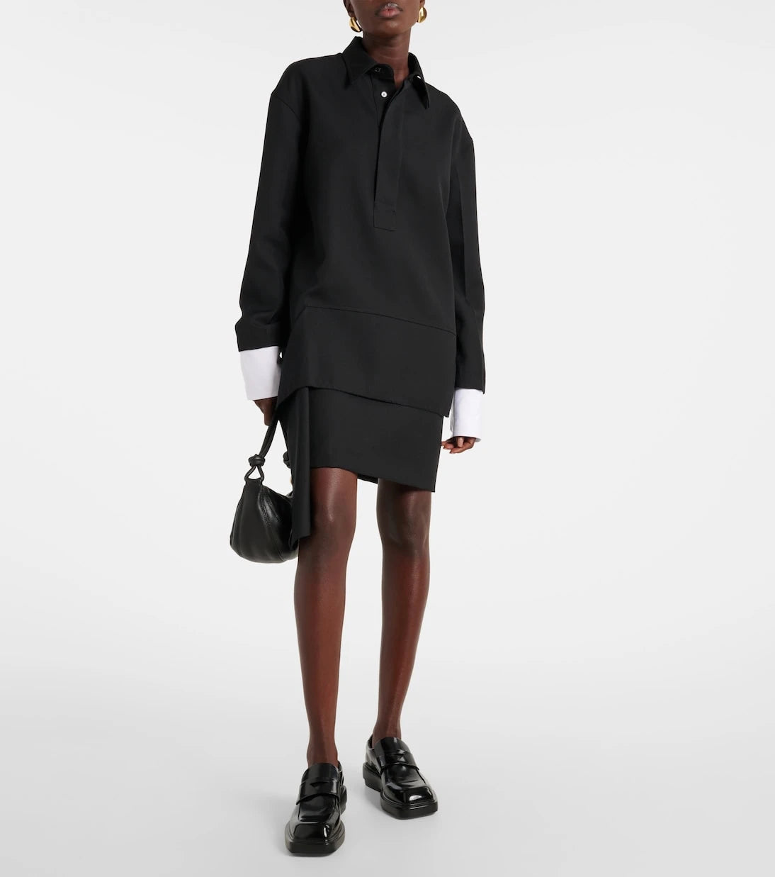 Plan C - Wool-blend minidress