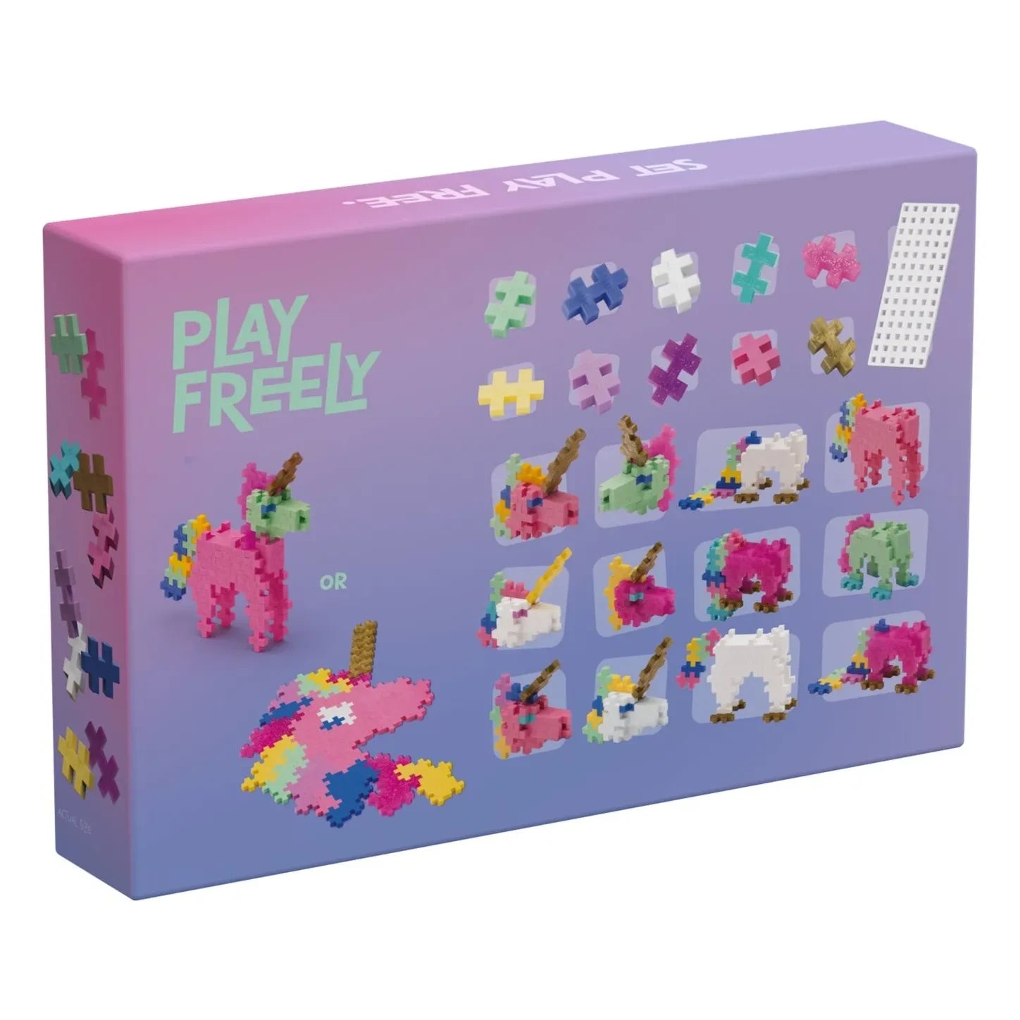Plus-Plus - Unicorn Discovery Set - 275 pieces