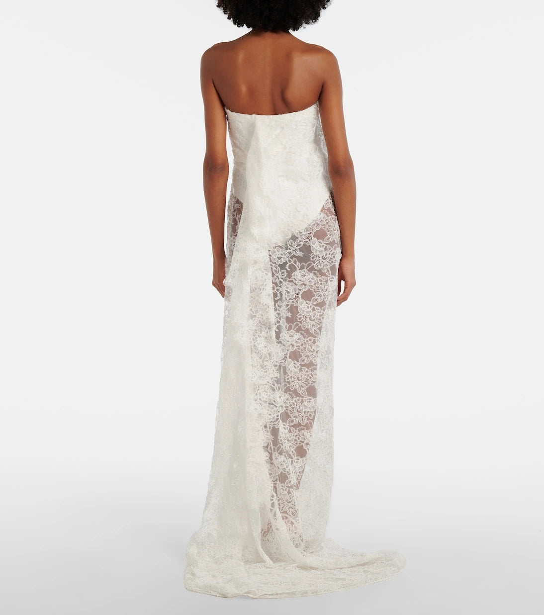 Christopher Esber - Floating draped lace gown