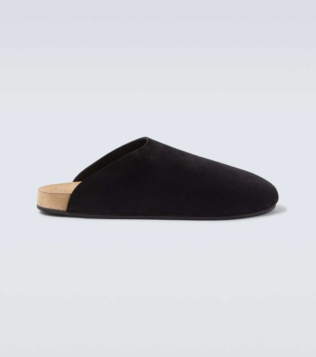 The Row - New Lucca suede slip-on shoes
