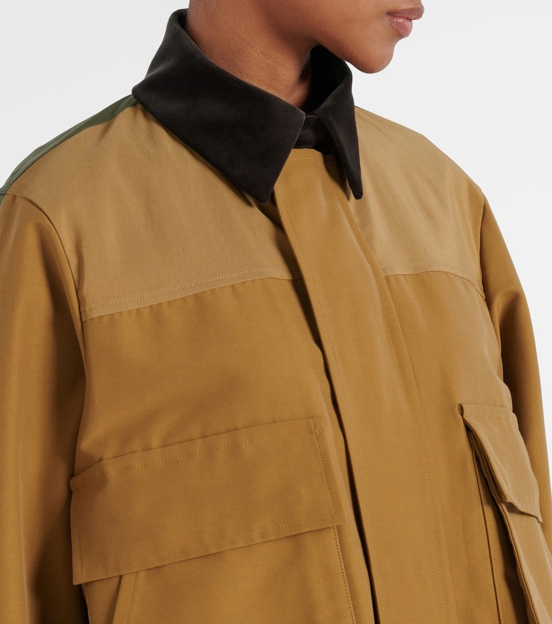 Sacai - Cotton-blend twill blouson