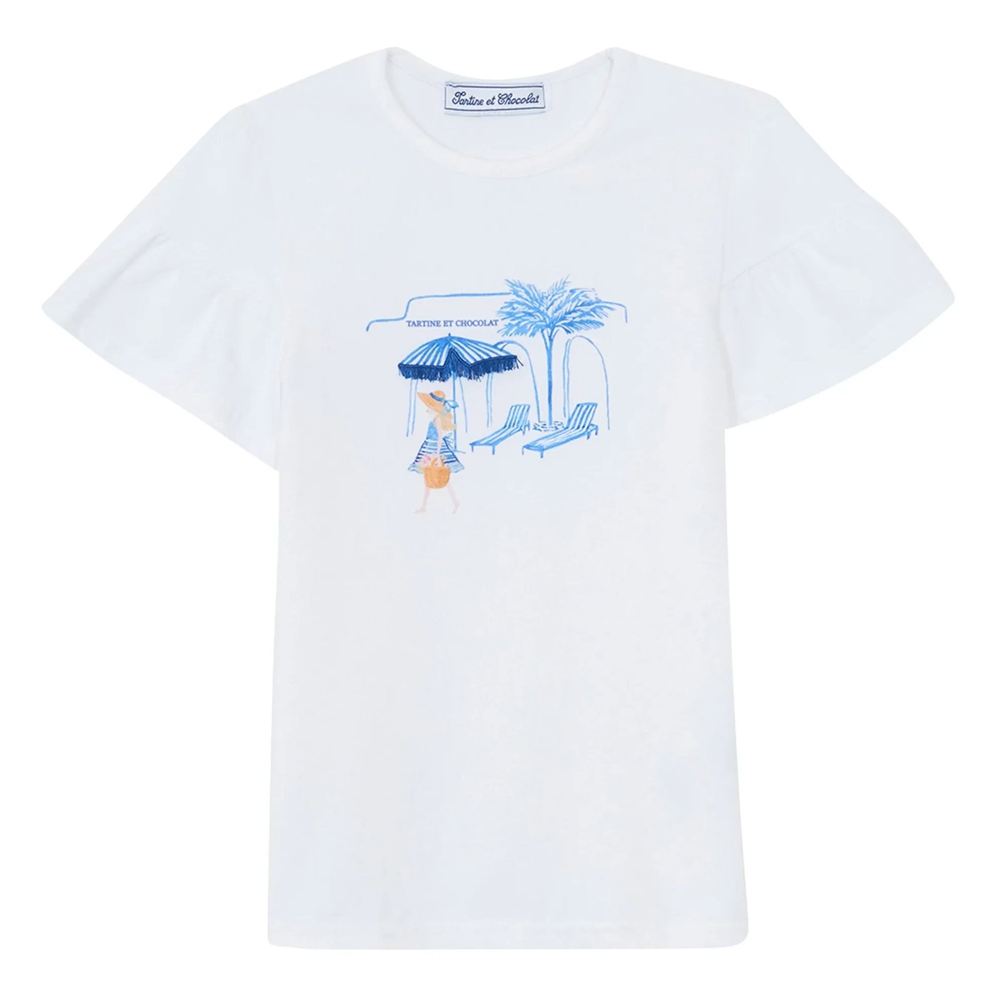 Tartine et Chocolat - Beach T-shirt | Blue