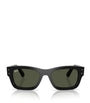 Ray-Ban Black Acetate Joseph Sunglasses
