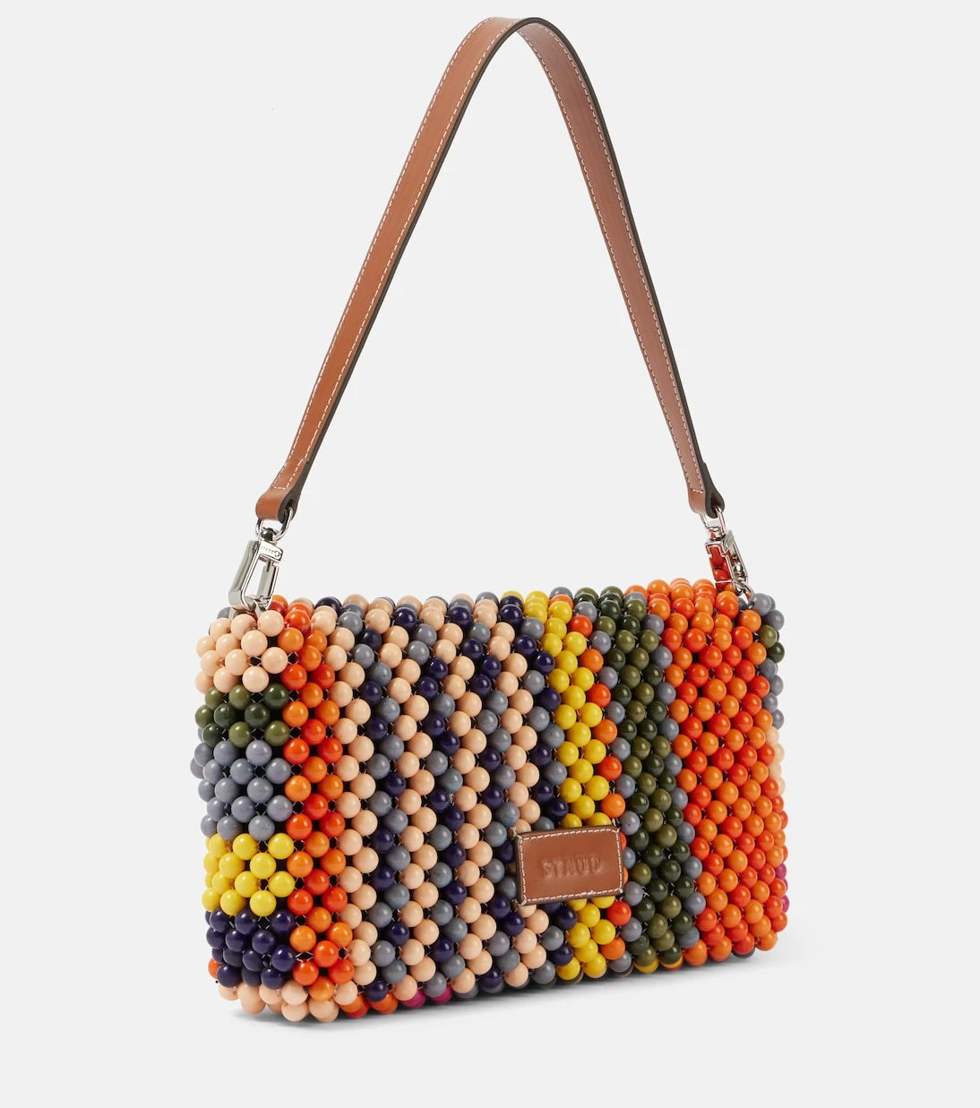 Staud - Timmy Small beaded shoulder bag