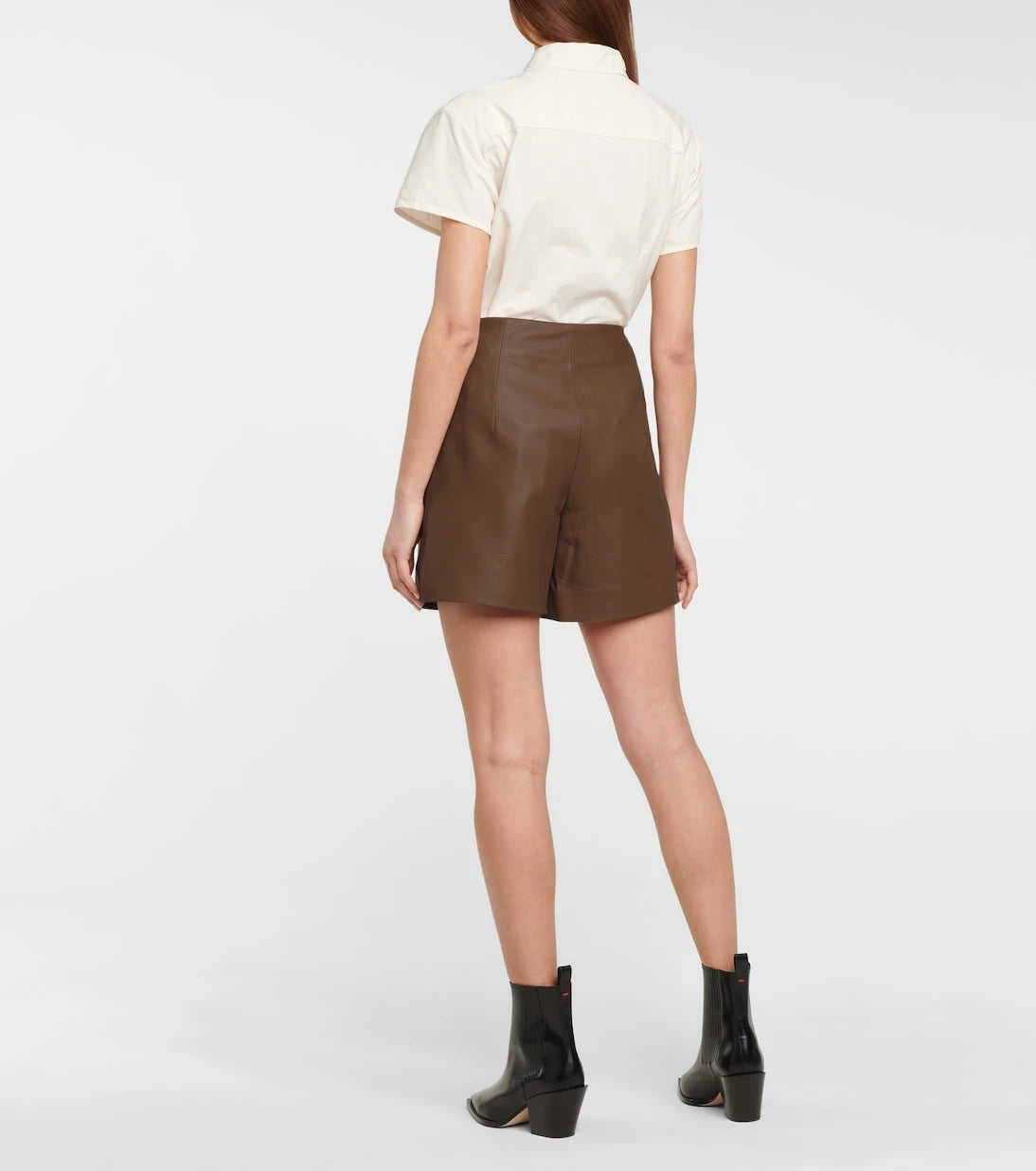 Vince - Leather shorts
