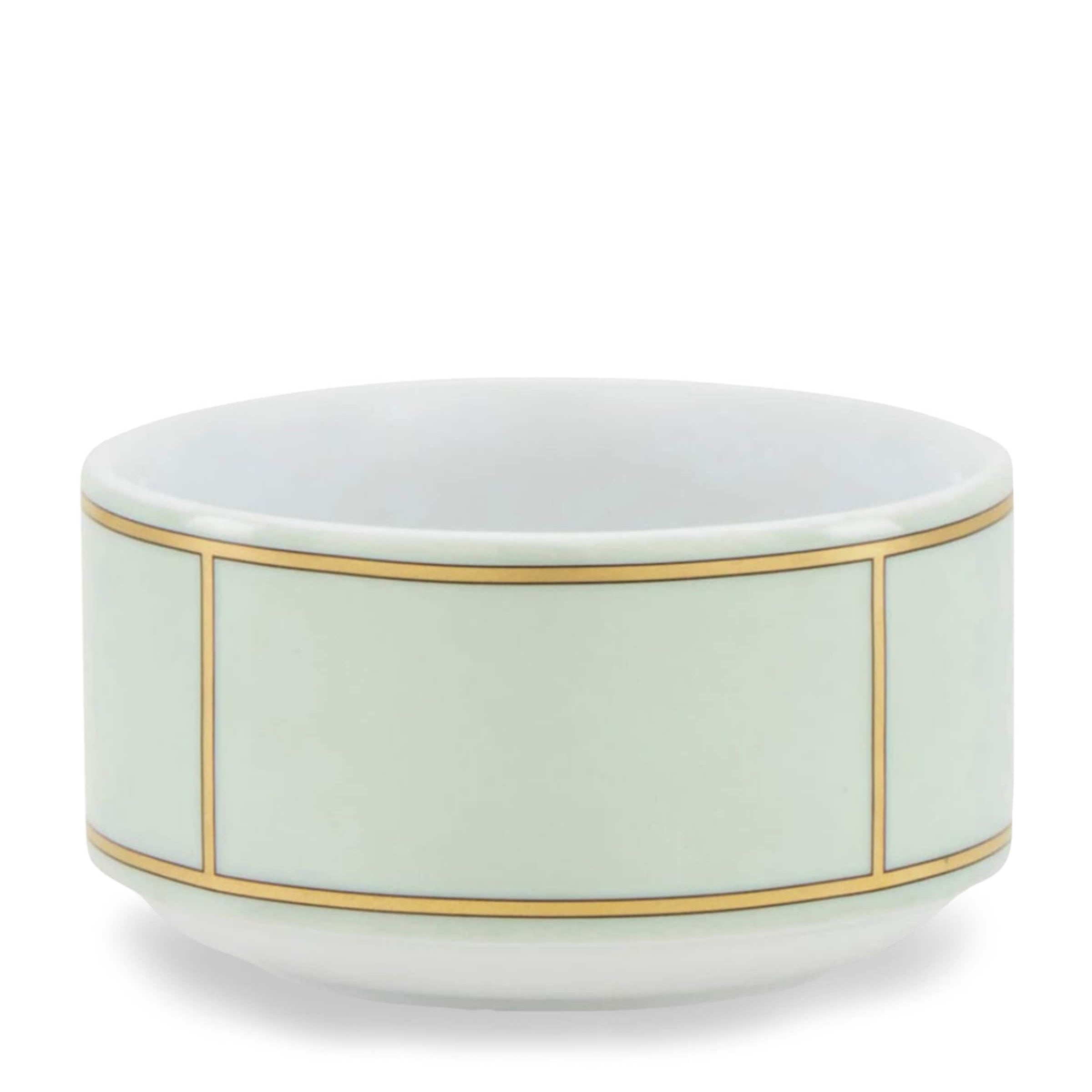GINORI 1735 Porcelain Colonna Diva Verde Small Bowl (10cm)