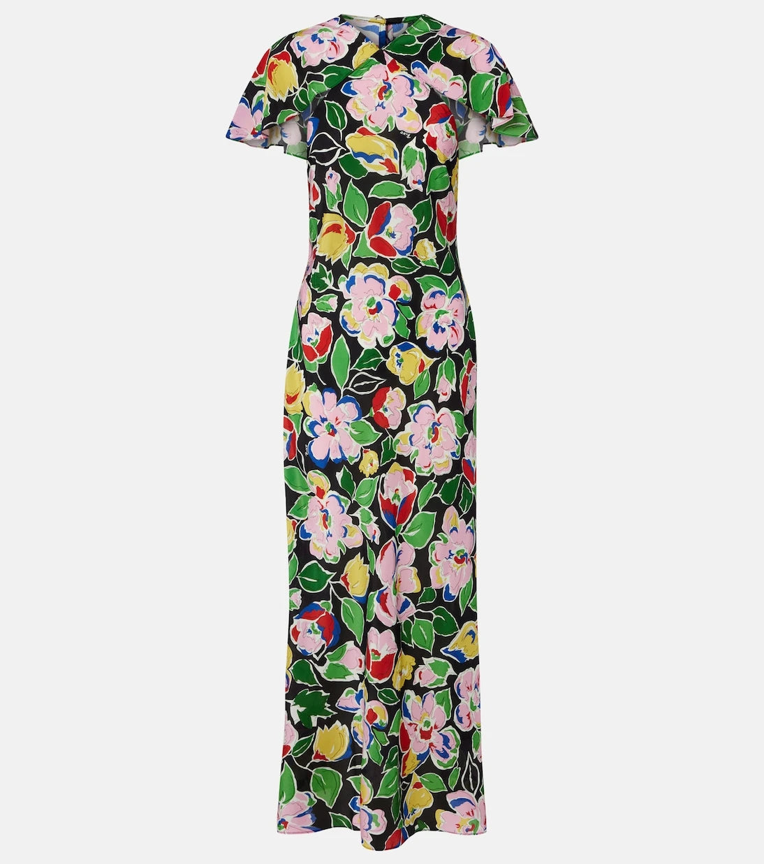 Rixo - Jeannie floral silk maxi dress