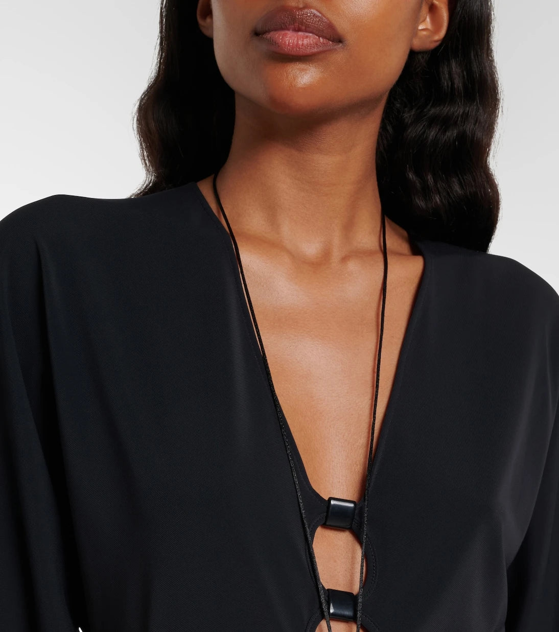 Eres - Connection cutout jersey minidress