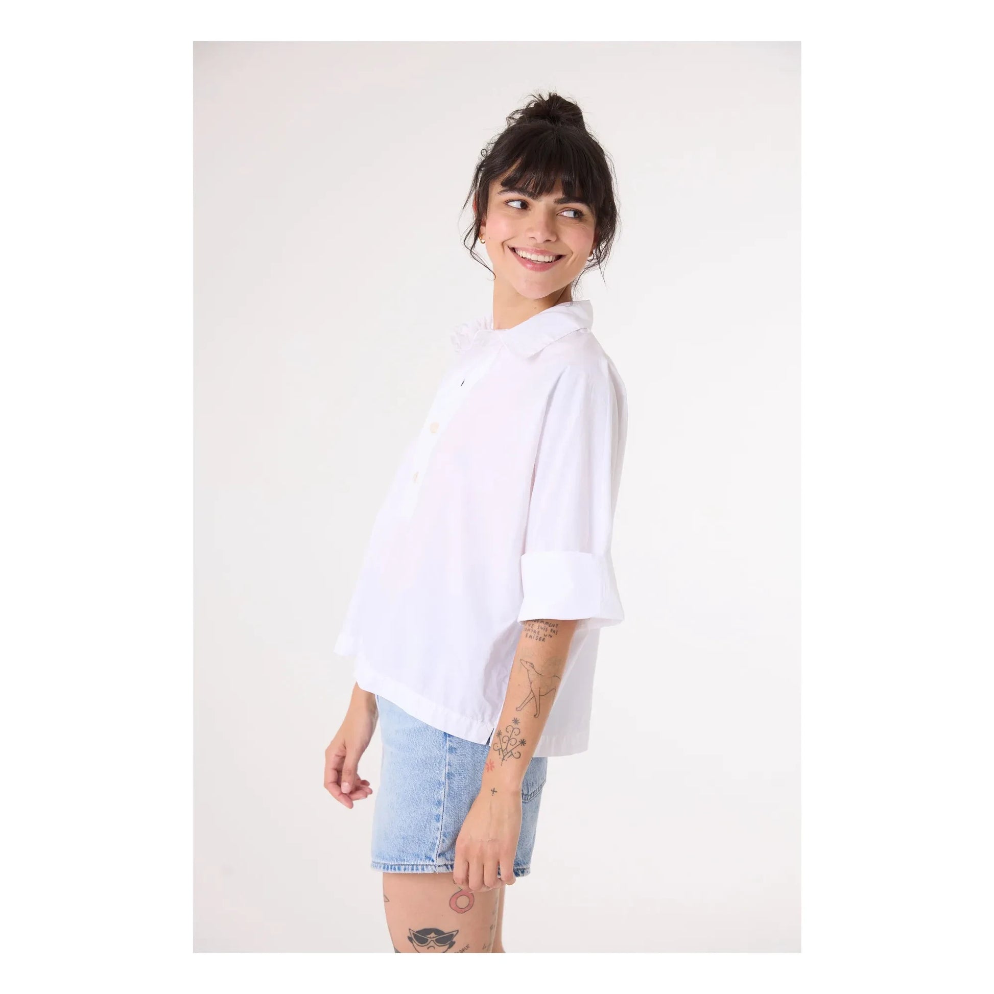 Sacrécoeur - Joddie shirt | White