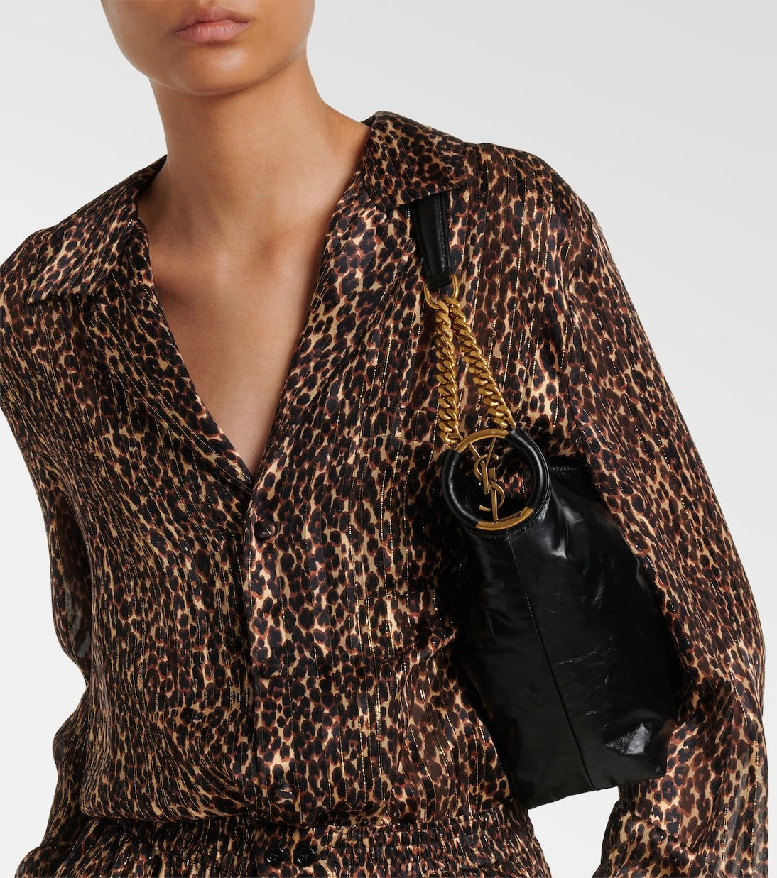Saint Laurent - Hortense Small leather shoulder bag