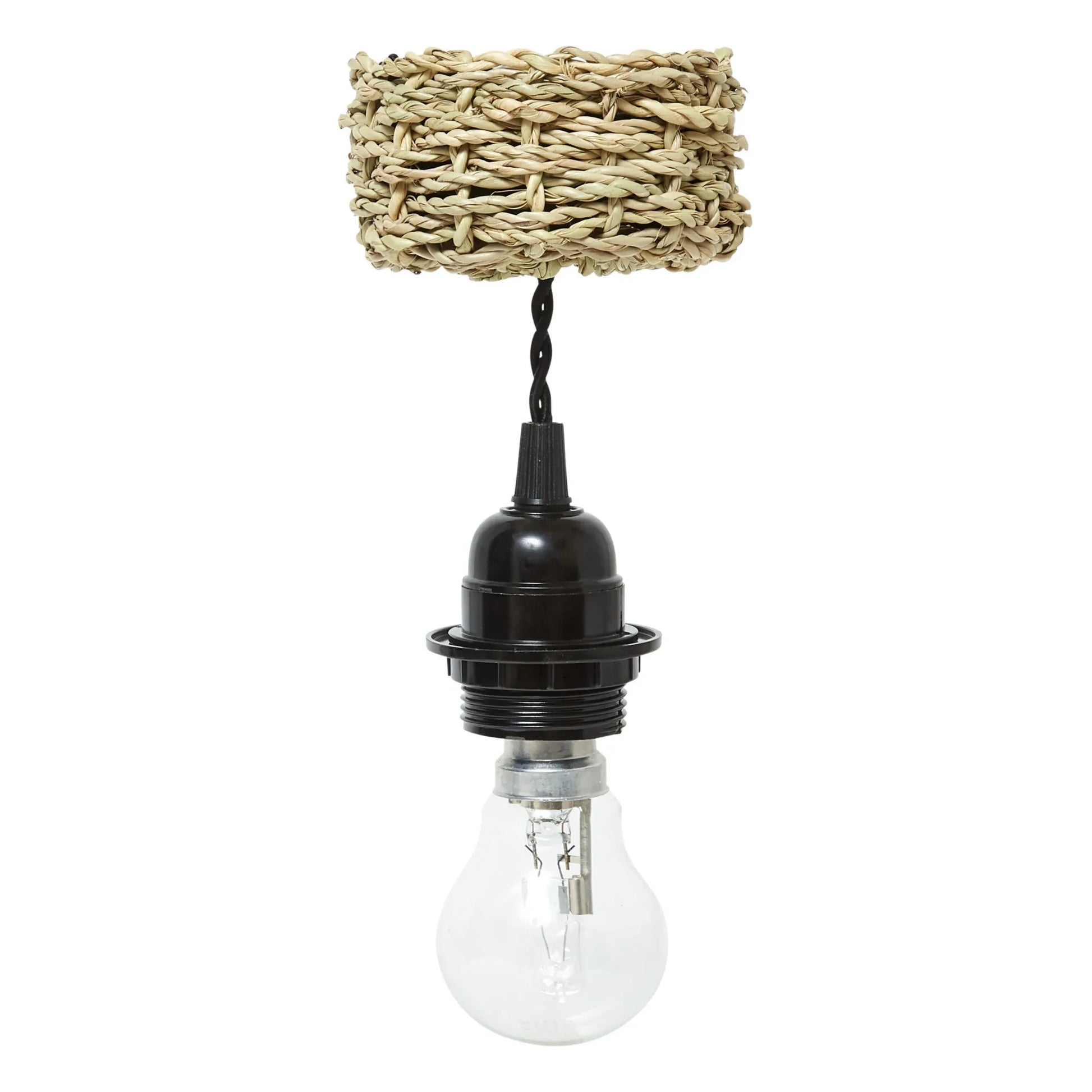 Cosydar - Light Fixture & Palm Leaf Ceiling Canopy