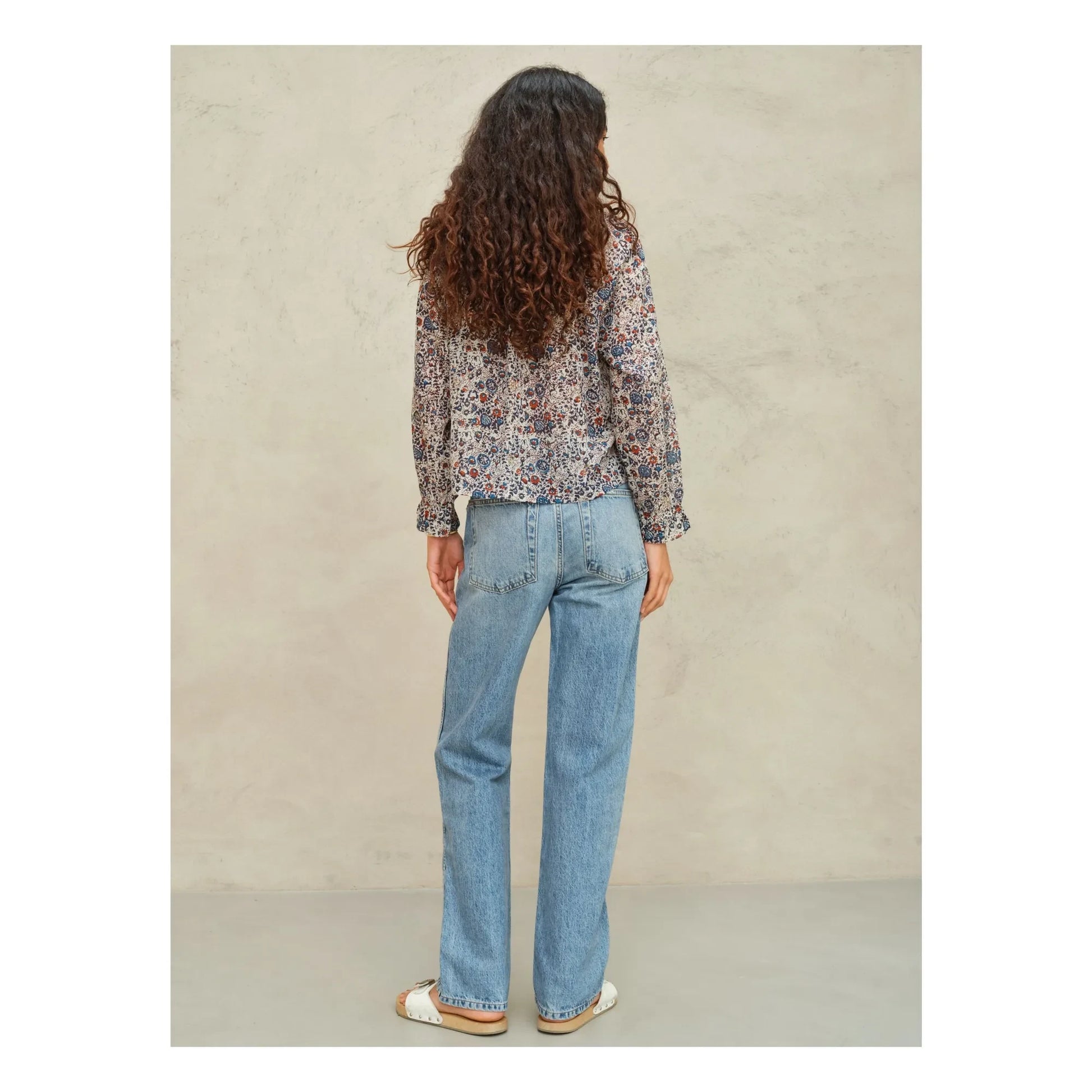 M.A.B.E. - Cass blouse | Indigo