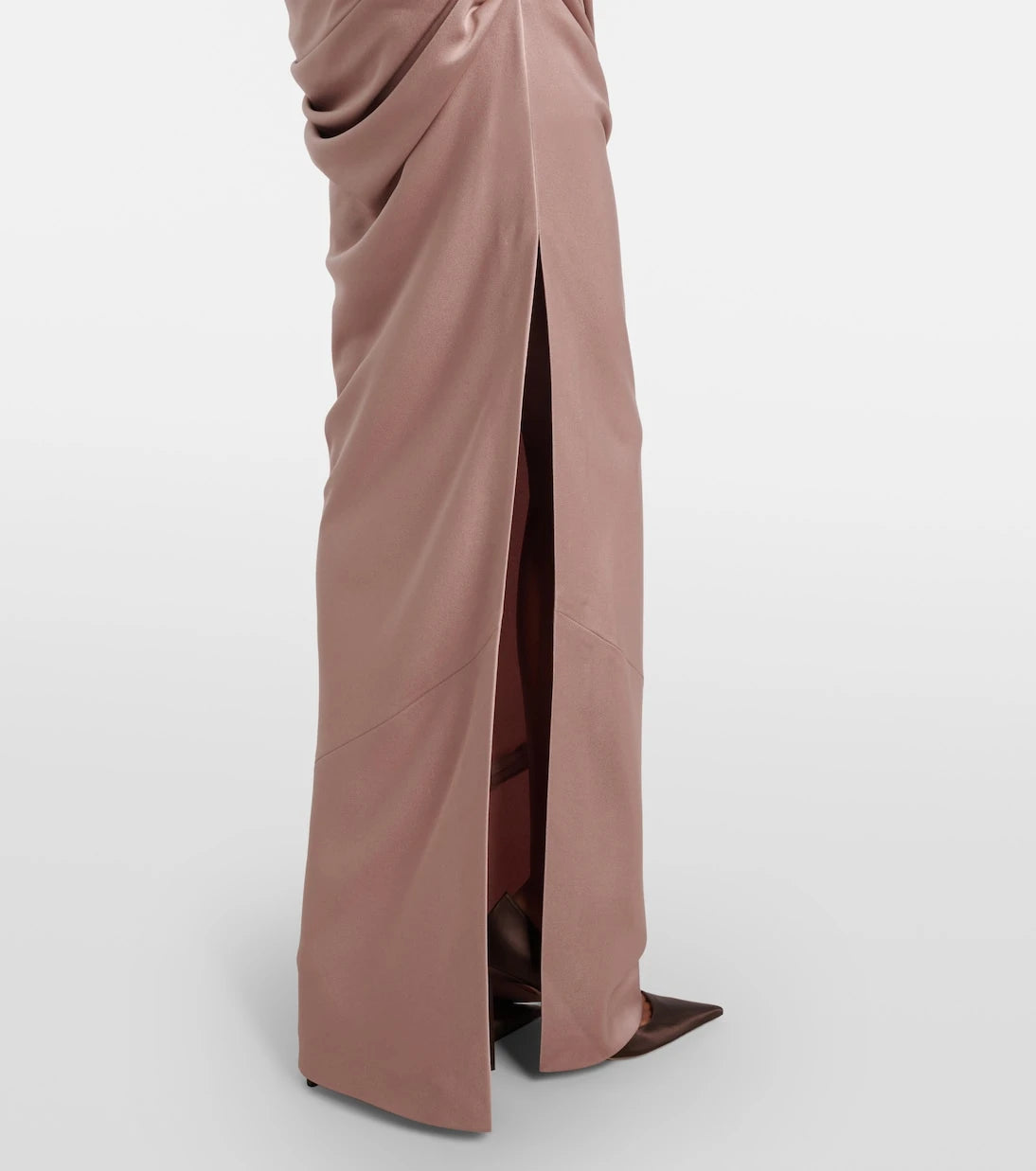 Alex Perry - Draped satin corset gown