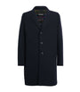 Wool Kirkbridge Overcoat NAVY/CLASSIC