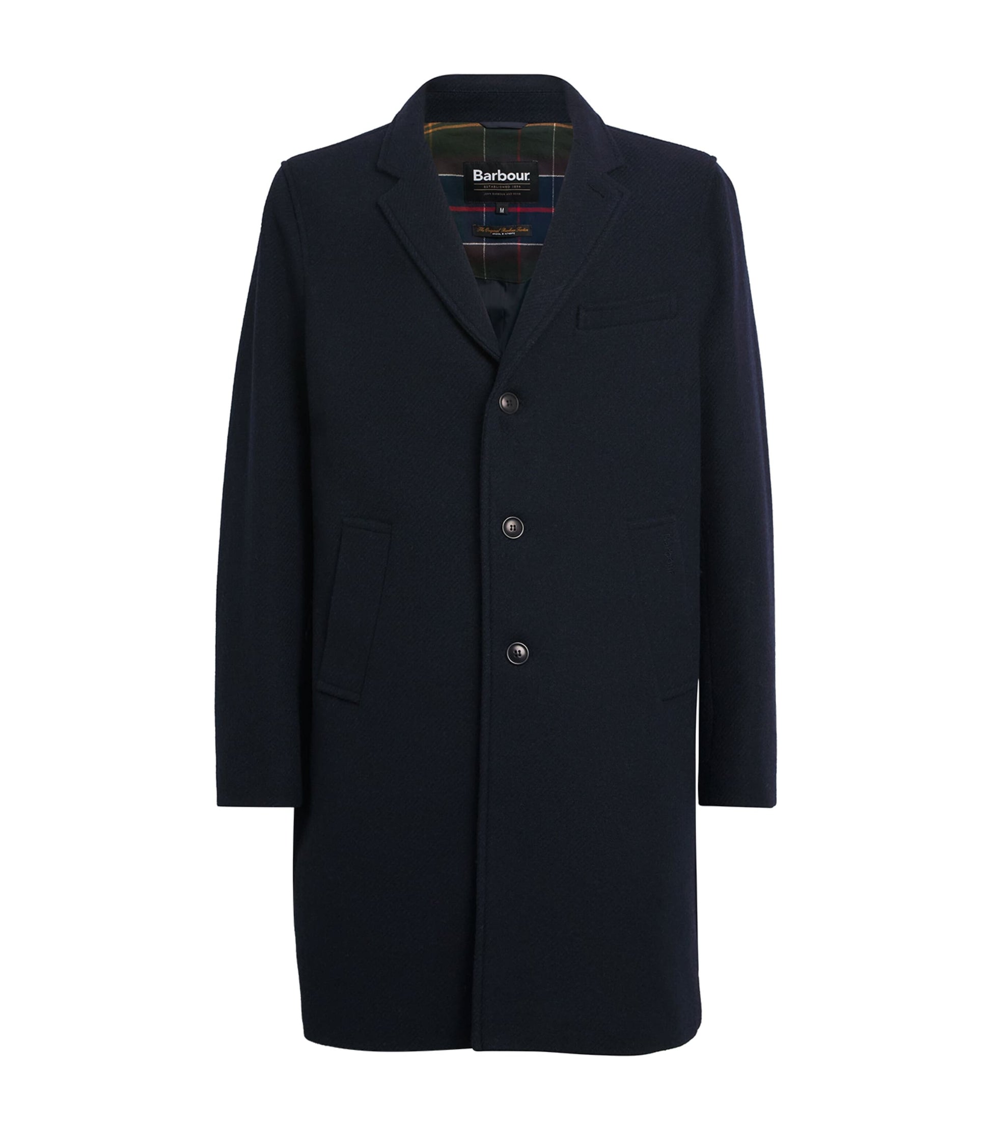 Wool Kirkbridge Overcoat NAVY/CLASSIC