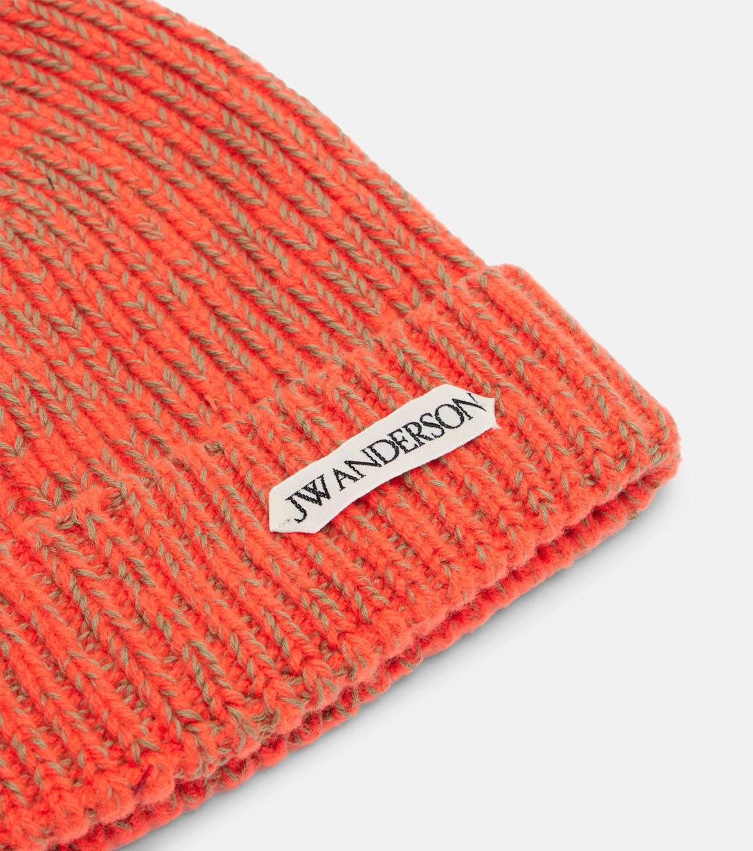 JW Anderson - Ribbed-knit wool and cotton beanie