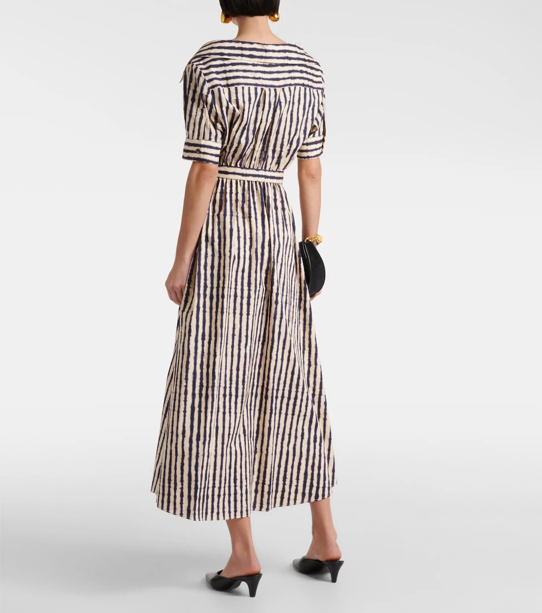 Altuzarra - Lydia off-shoulder cotton-blend midi dress
