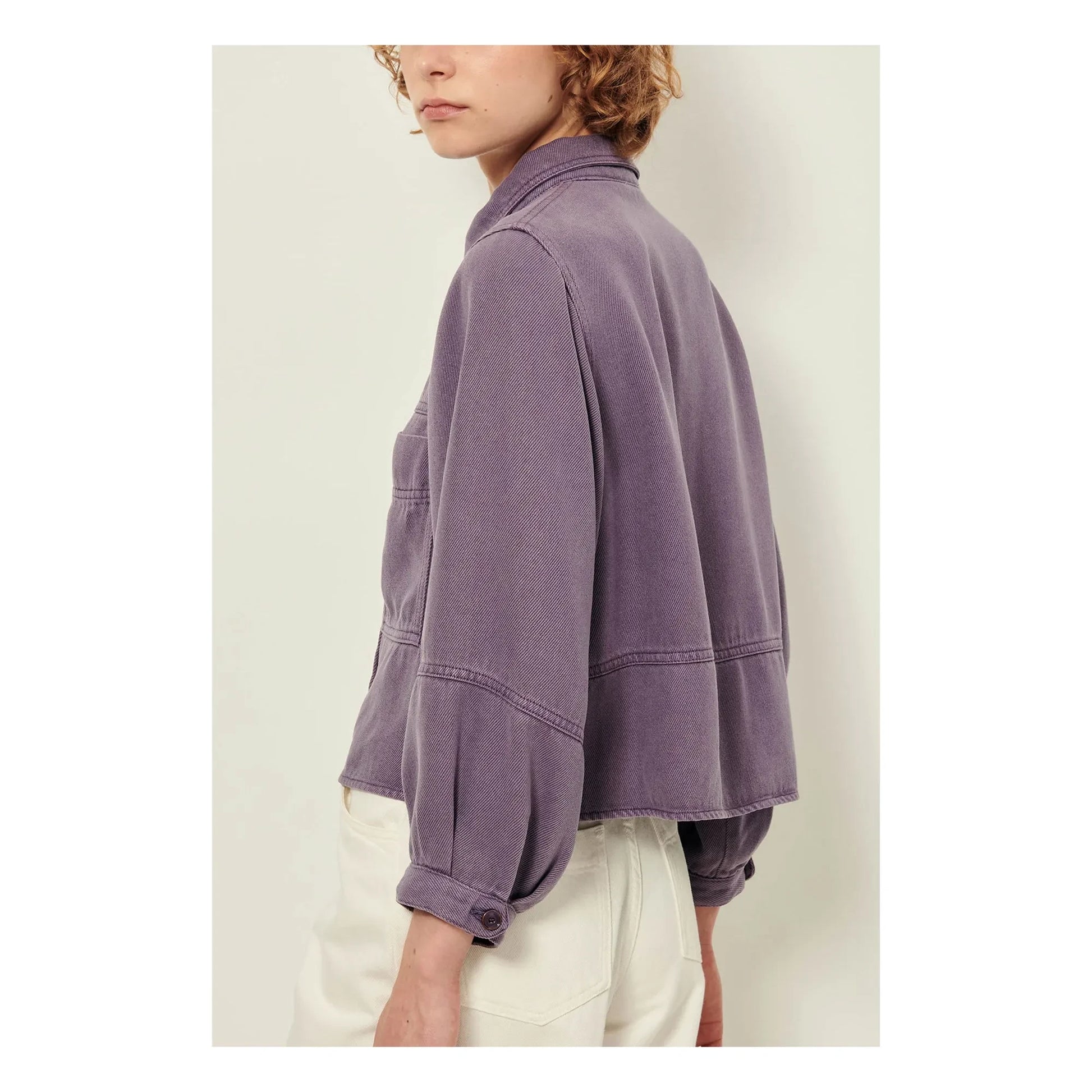 Sessùn - Leone overshirt | Purple