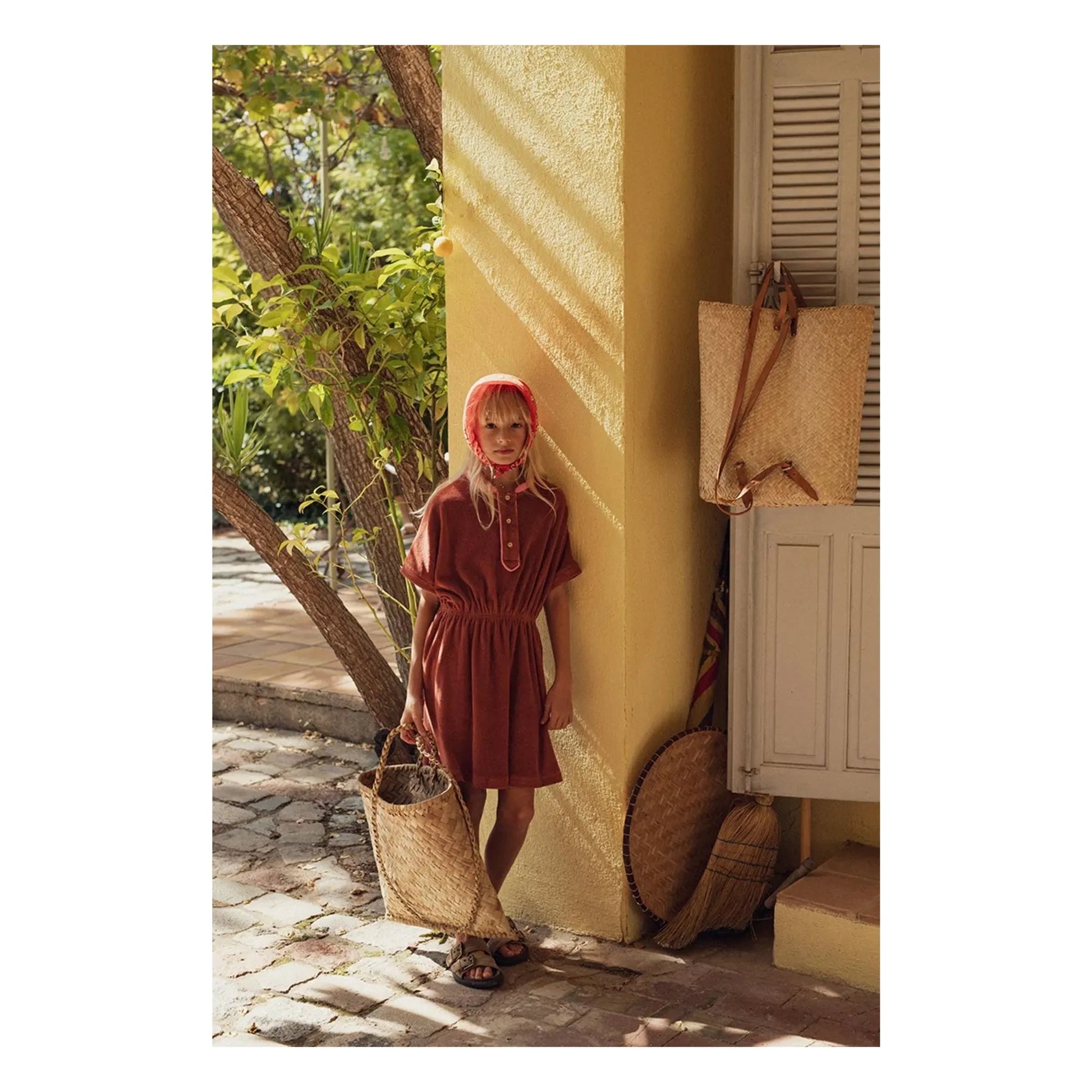 Marlot Paris - Thelma Eponge dress | Rust