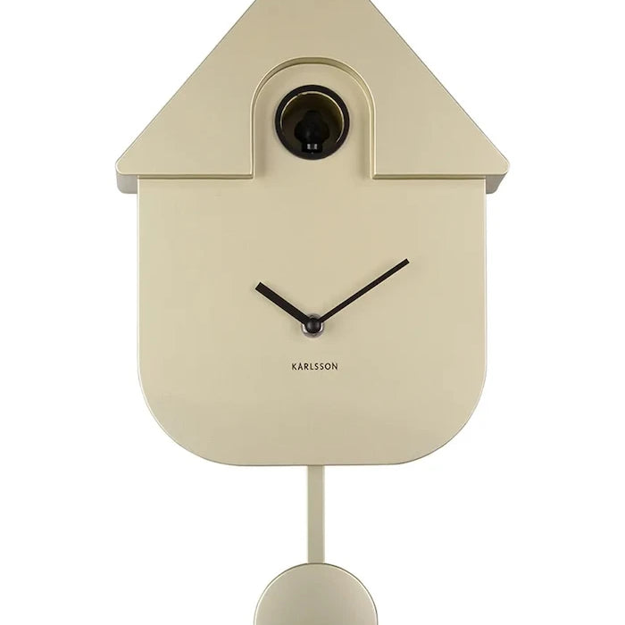 Часовник с кукувичка Karlsson Modern Cuckoo Metallic