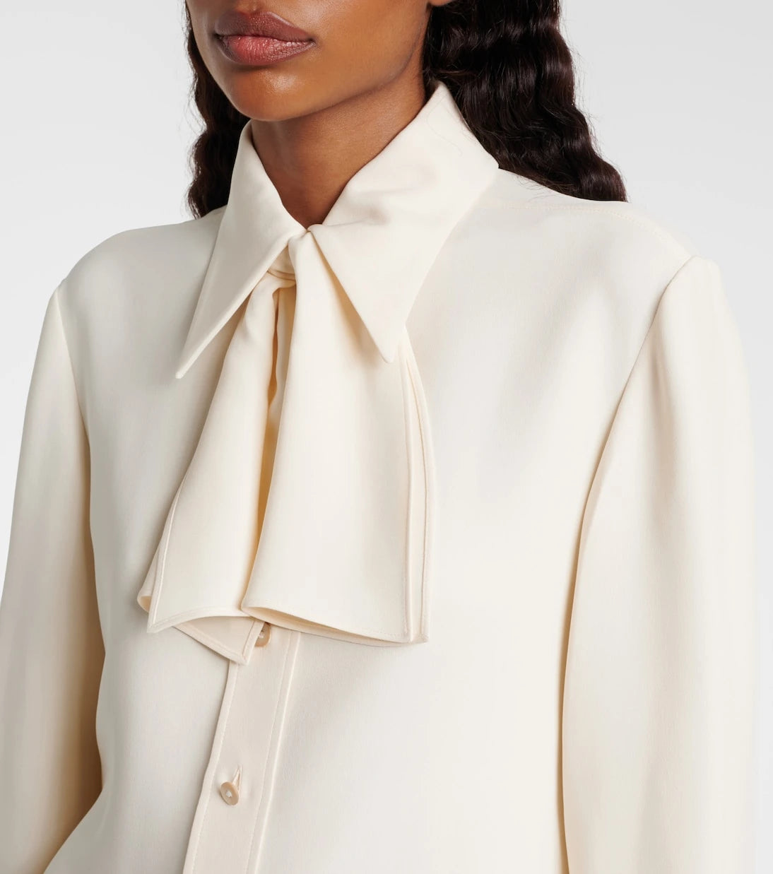 Valentino - Cady Couture silk blouse