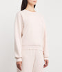 ÉTERNE Pink Cotton-Blend Sonny Sweatshirt