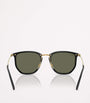 Ray-Ban Black RB4451 Irregular Sunglasses