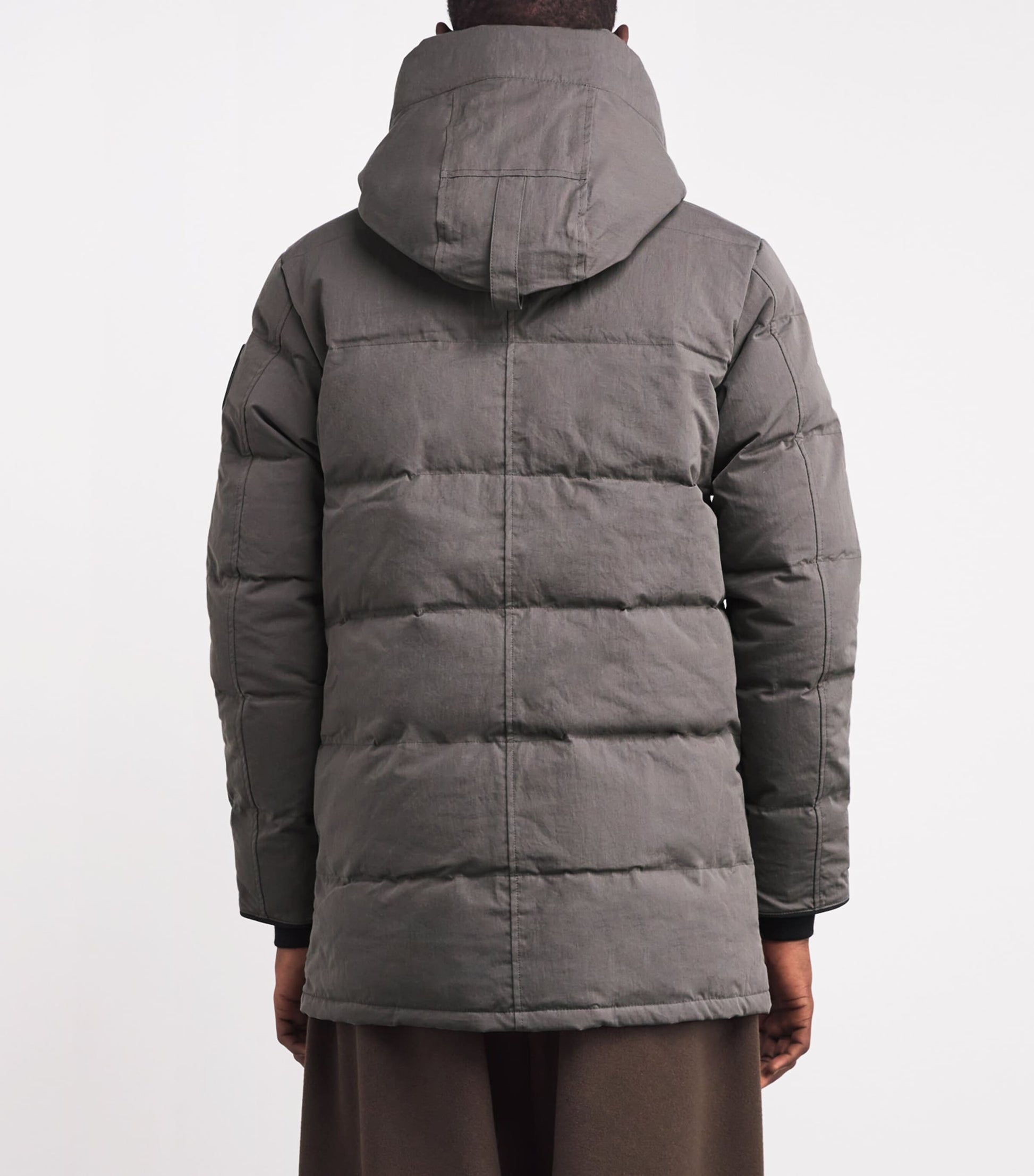 Canada Goose Grey Padded Carson Parka Jacket