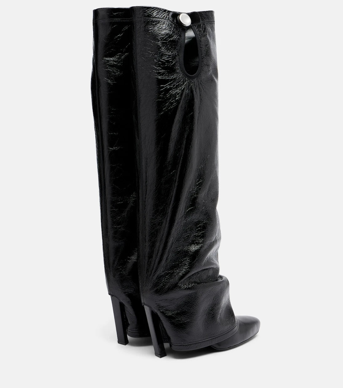 The Attico - Leon patent leather knee-high boots