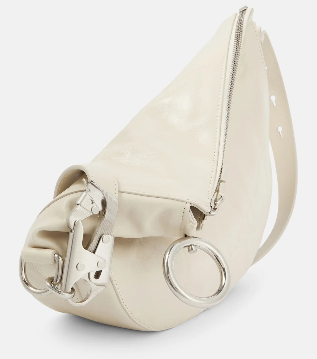 Burberry - Knight Small leather shoulder bag